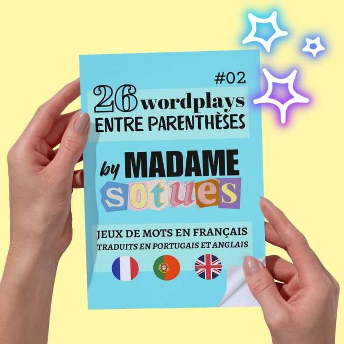 Livro de Autora - "26 Wordplays entre parênteses" by Madame Sotues