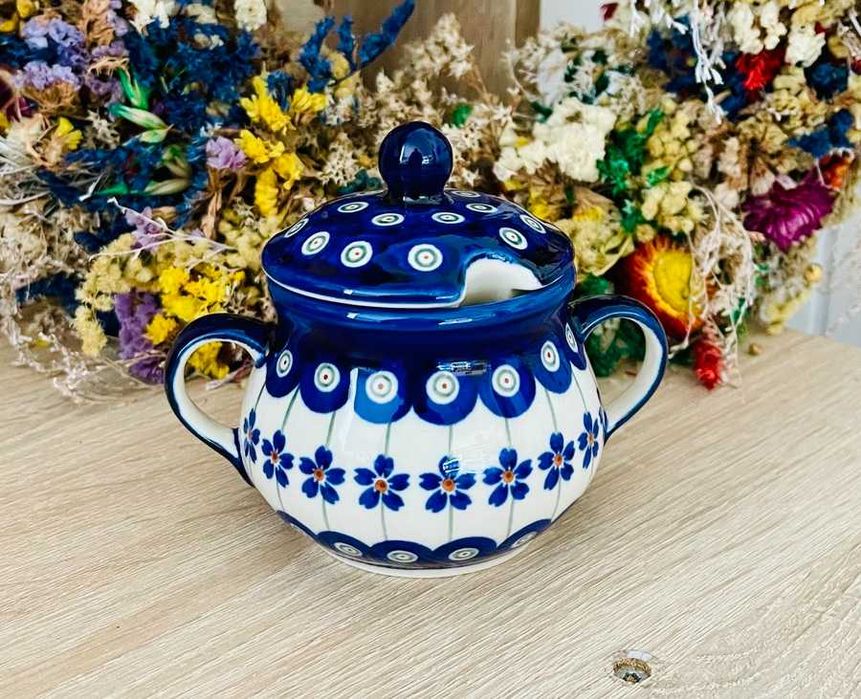 Ceramika Bolesławiec. Cukiernica 166A 250 ml (4691)