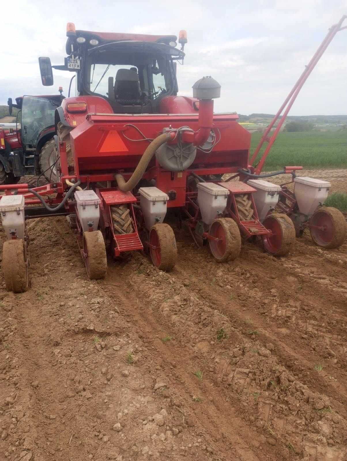 Siewnik Becker Aeromat do kukurydzy 6 rzędowy