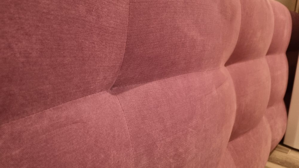 panel ścienny wezgłowie tapicerowany fioletowy zagłówek na ścianę