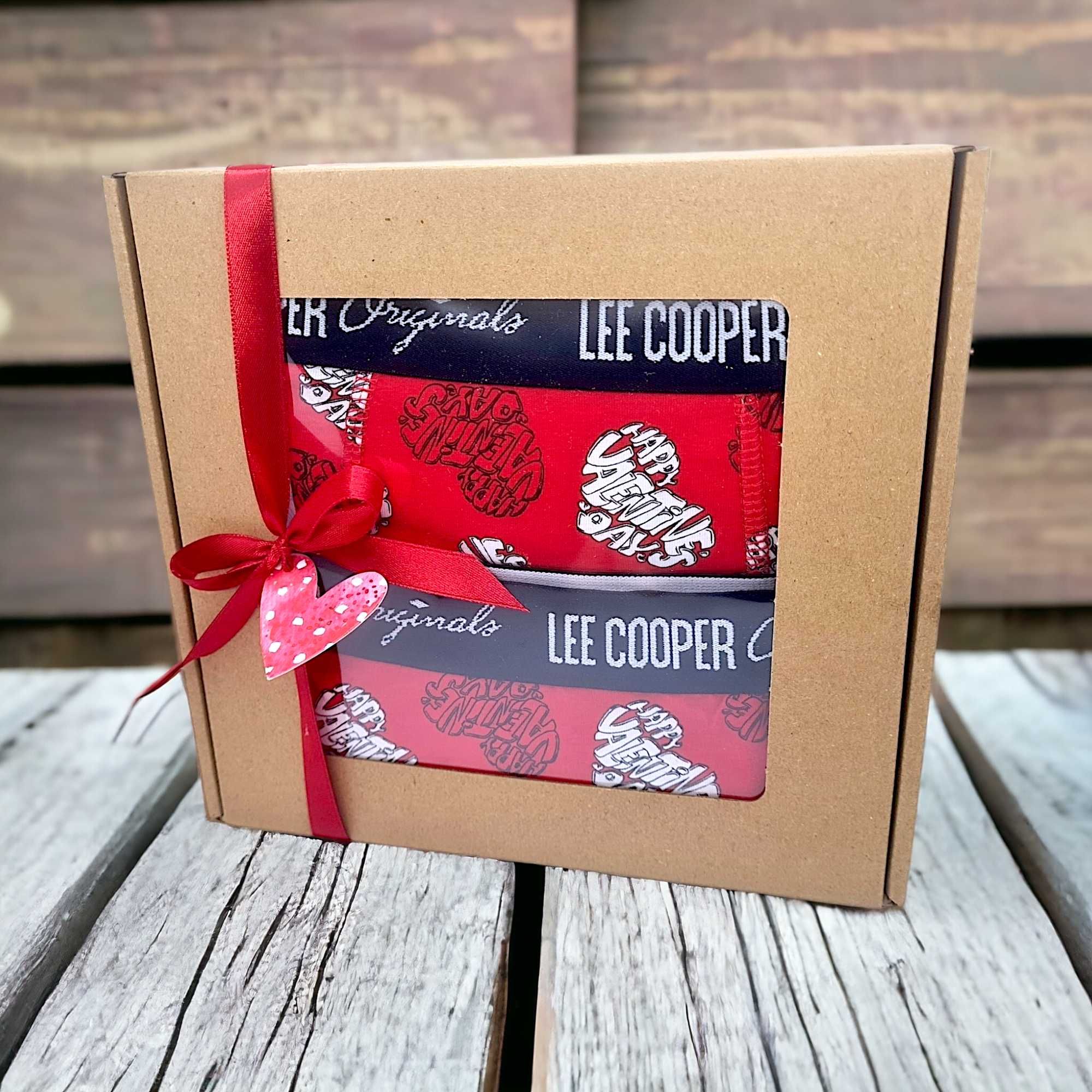 Zestaw prezentowy box dla mężczyzn bokserki Lee Cooper