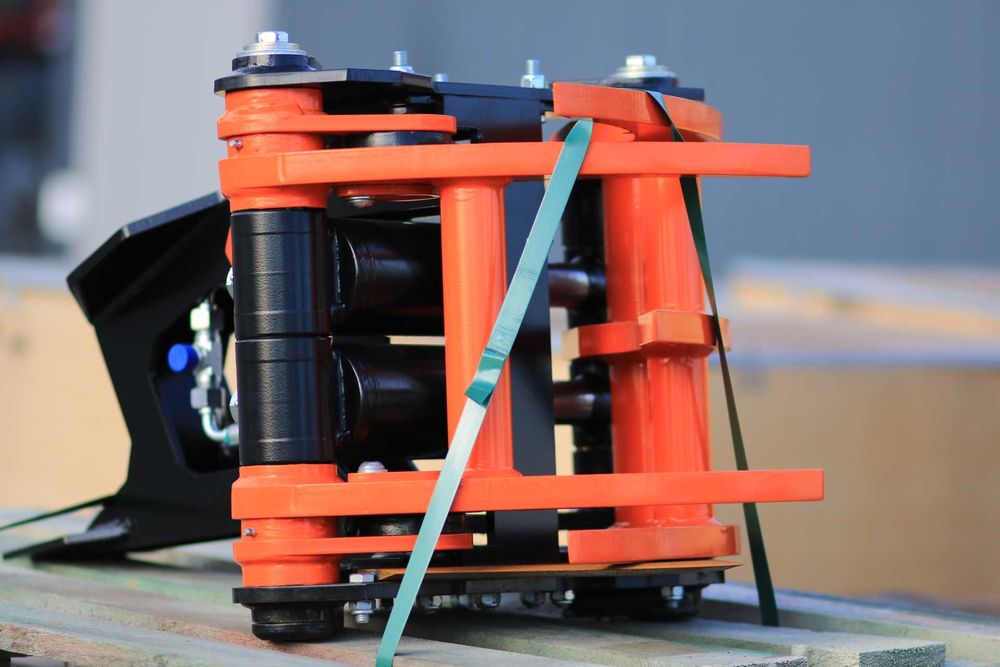 GŁOWICA ŚCINKOWA GILOTYNA do drewna do koparki od 5-15t wycinka drzew