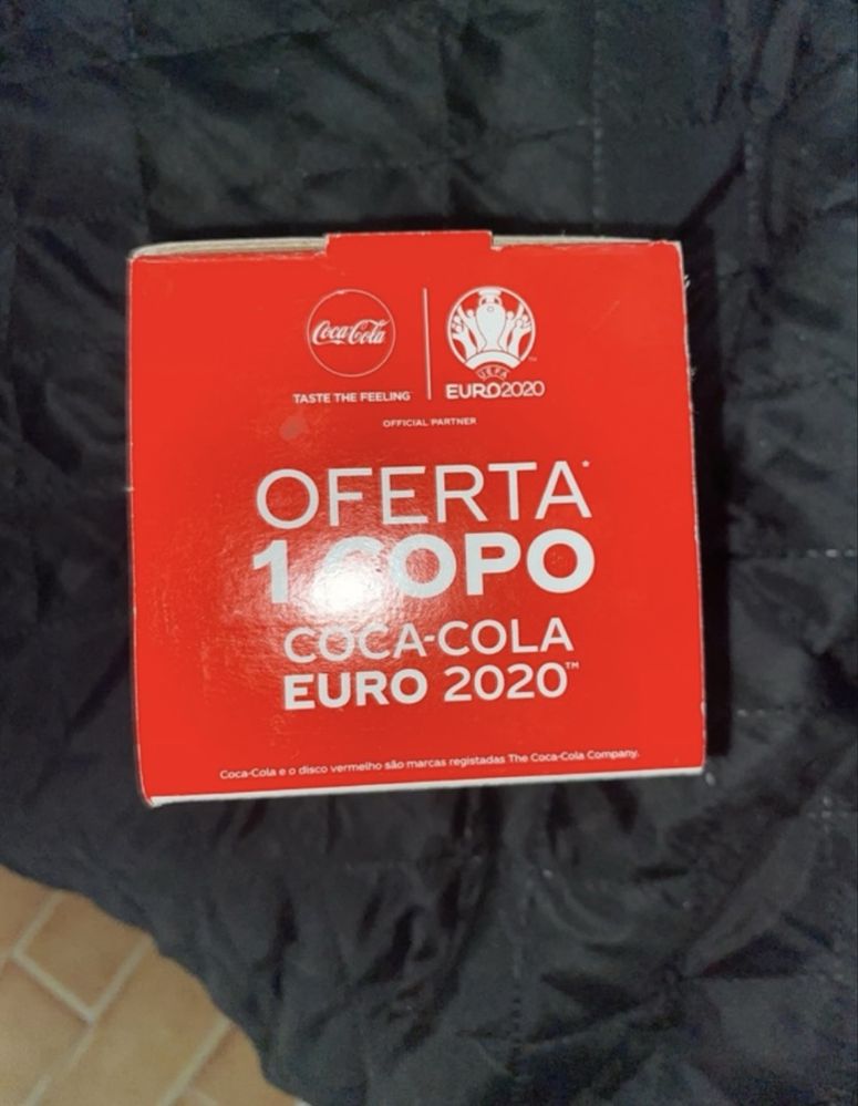 Copo Coca Cola Euro 2020