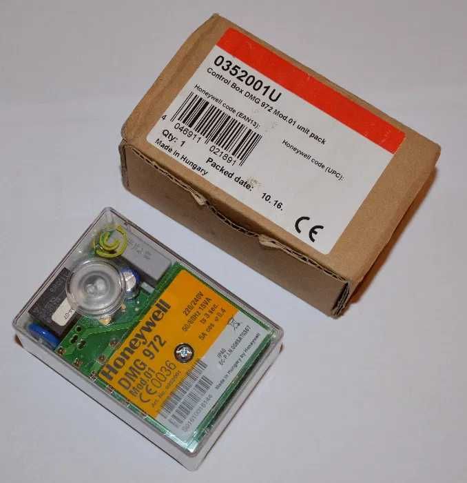 Nowy sterownik palnika Honeywell DMG 972 Mod.01