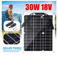 Painel solar monocristalino 30w 18v NOVO