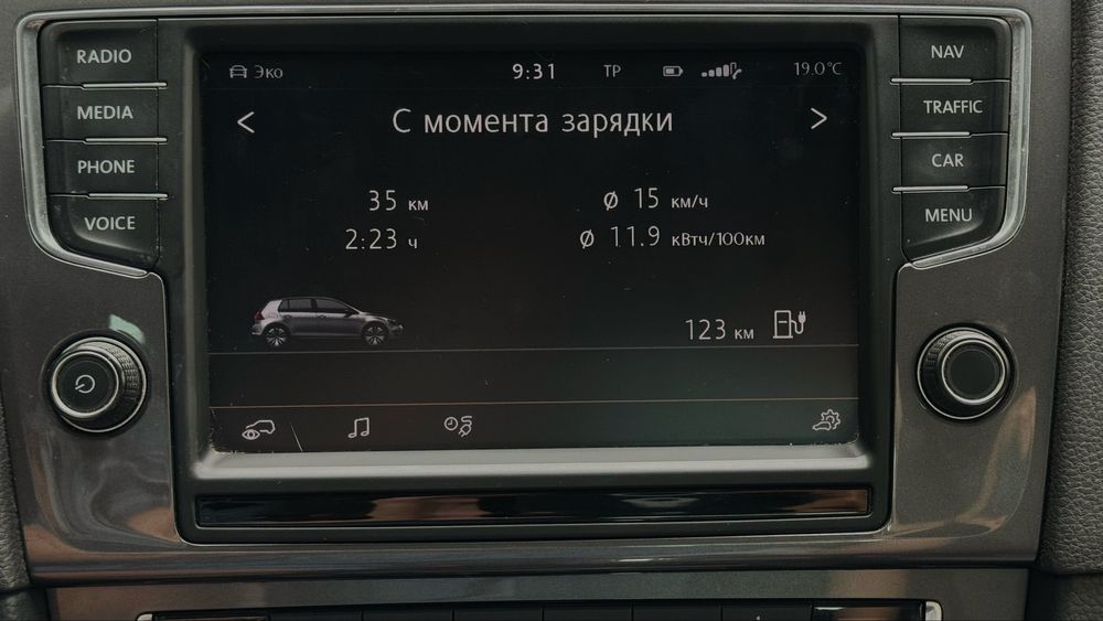 Продам електромобіль Volkswagen e-golf 2014 в хорошому стані