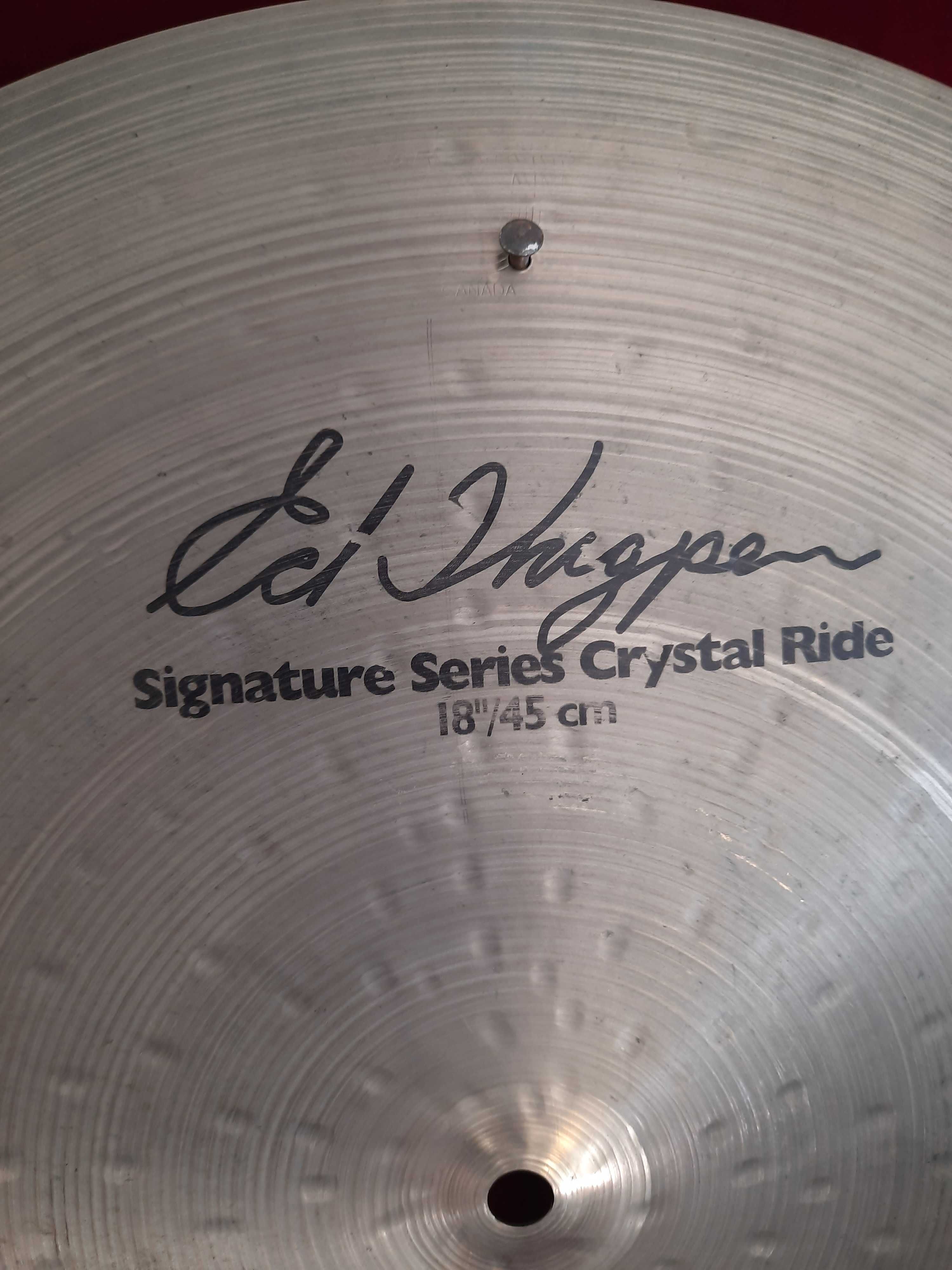 Signature Ed Thigpen Crystal Ride 18", da Sabian (descontinuado)