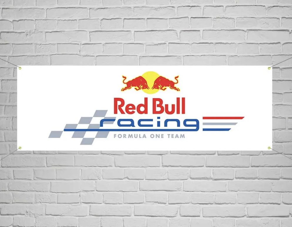 Baner plandeka Red Bull Racing 150x60cm