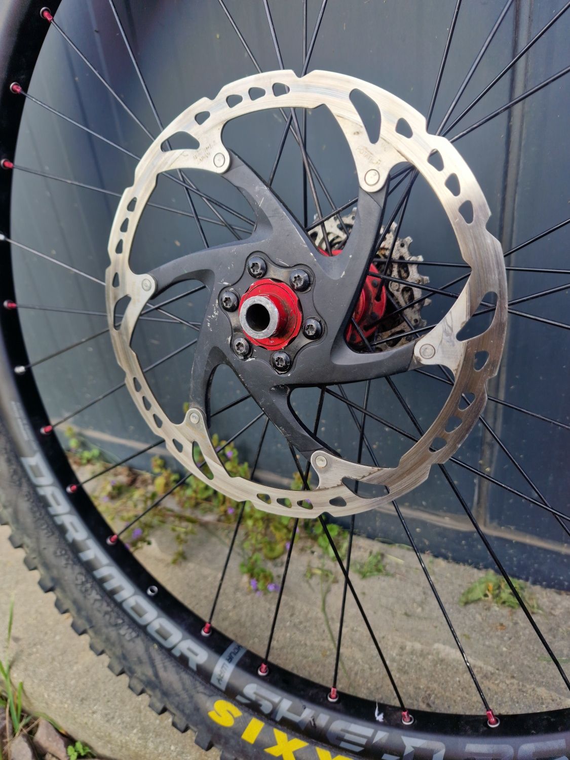 Zestaw kół kore torsion i dartmoor shield + opony maxxis 26
