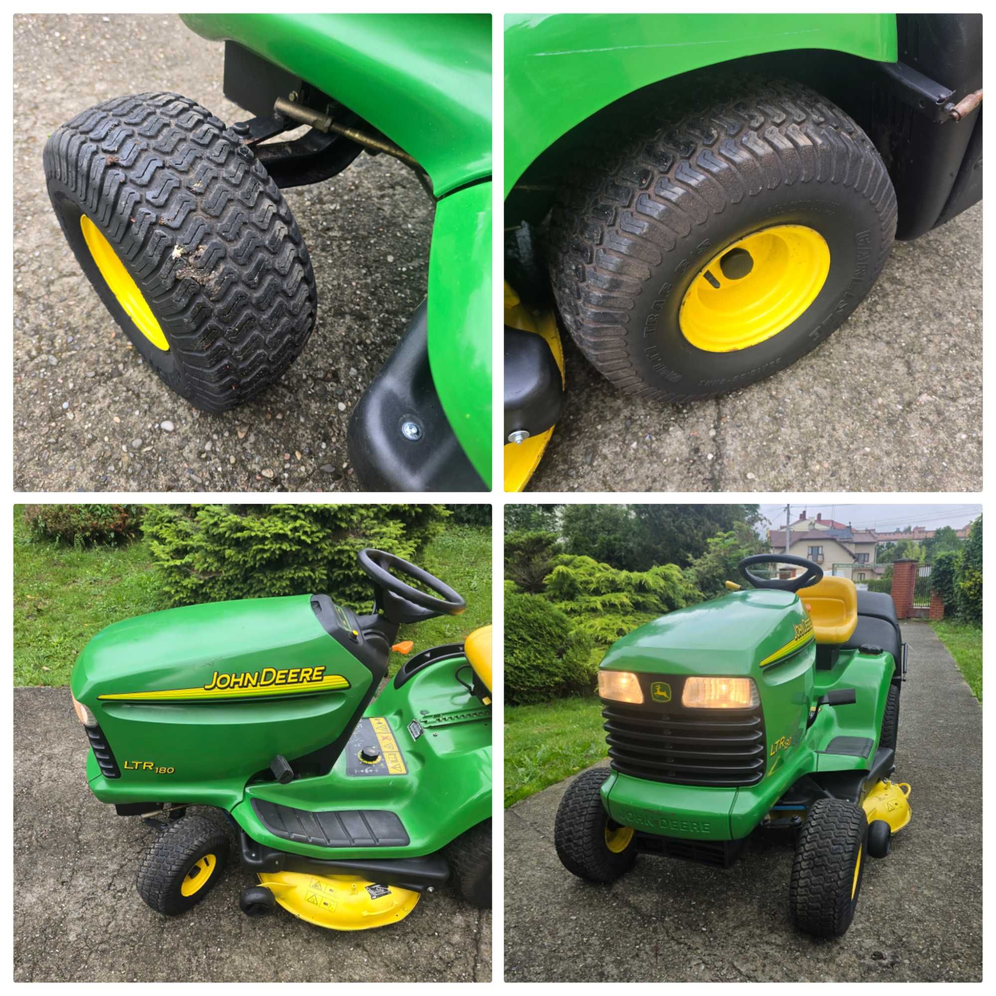 Traktorek kosiarka John Deere LTR 180 17KM v-ka Kawasaki Oryginał Stan