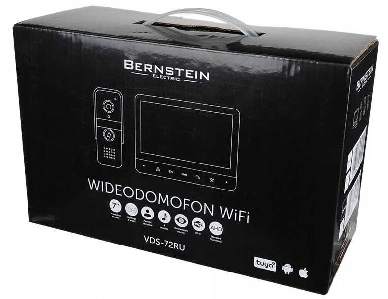 Nowy WIDEODOMOFON IP Bernstein WiFi Furtka Brama Aplikacja - WYPRZEDAŻ