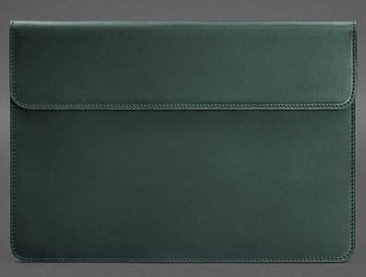 Кожаный чехол для MACBOOK зеленый цвет, кожа, AIR/PRO 13''