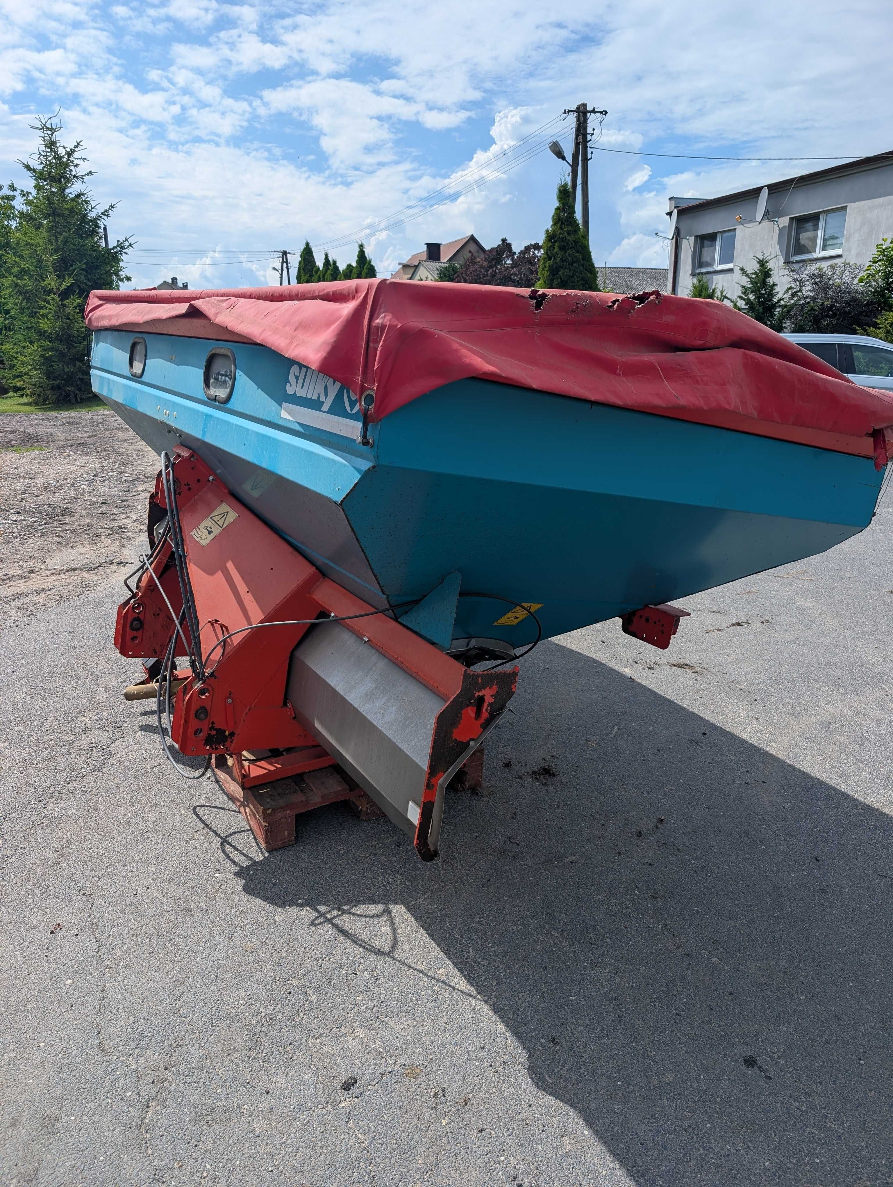 Rozsiewacz nawozów Sulky dpx 2t mechaniczny kverneland amazone rauch