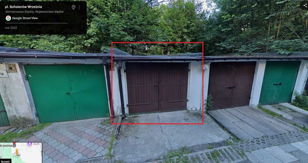 Wynajmę garaż w Siemianowicach, Michałkowice - Plac Bohaterów Września
