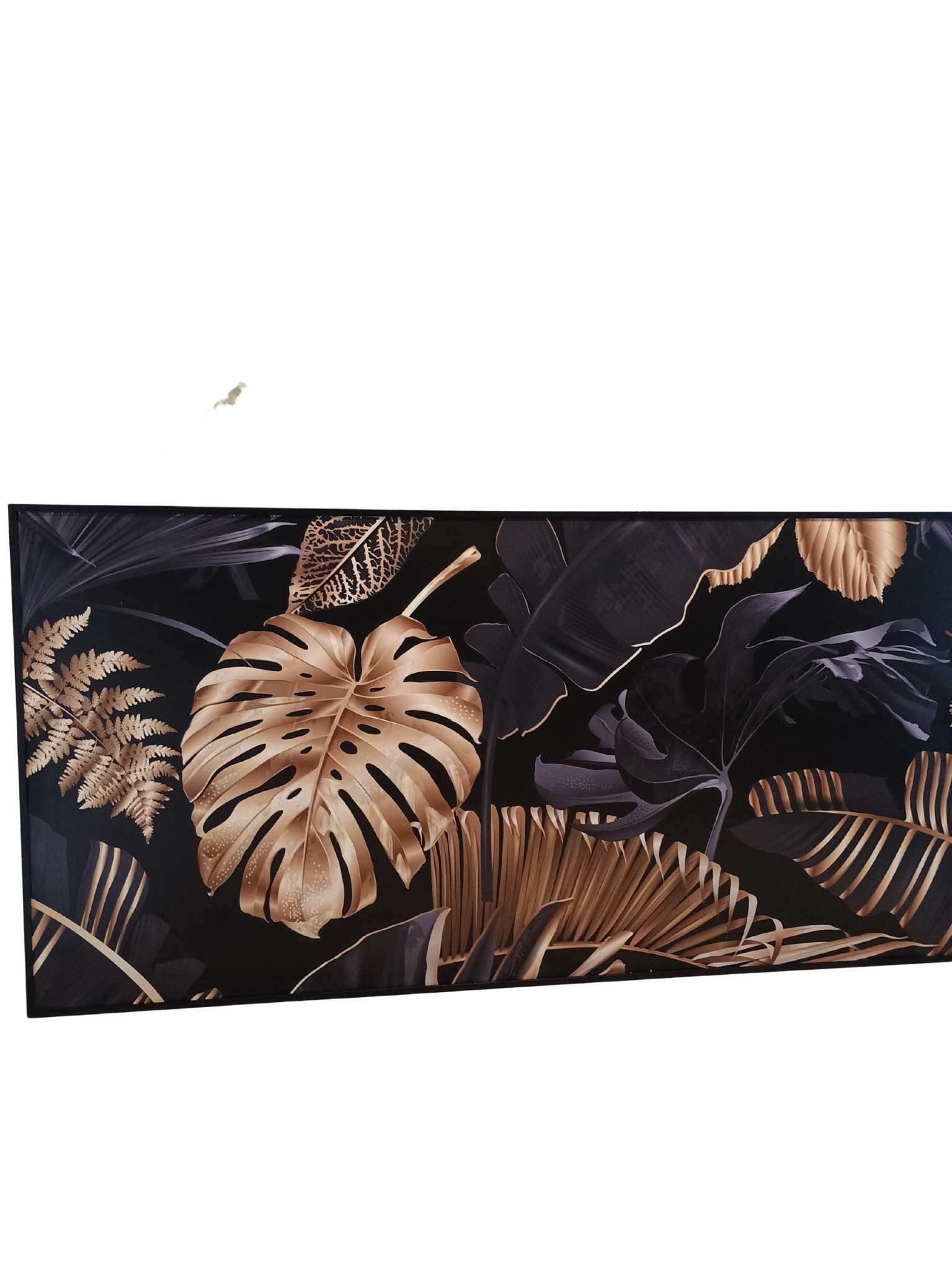 Panel grzewczy Wonderwall 700W Smart WiFi czarny liść 120x60