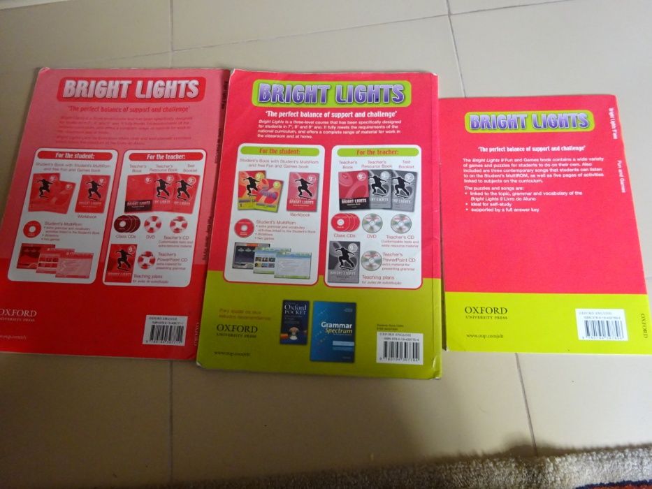 livros 9 ano ingles bright lights