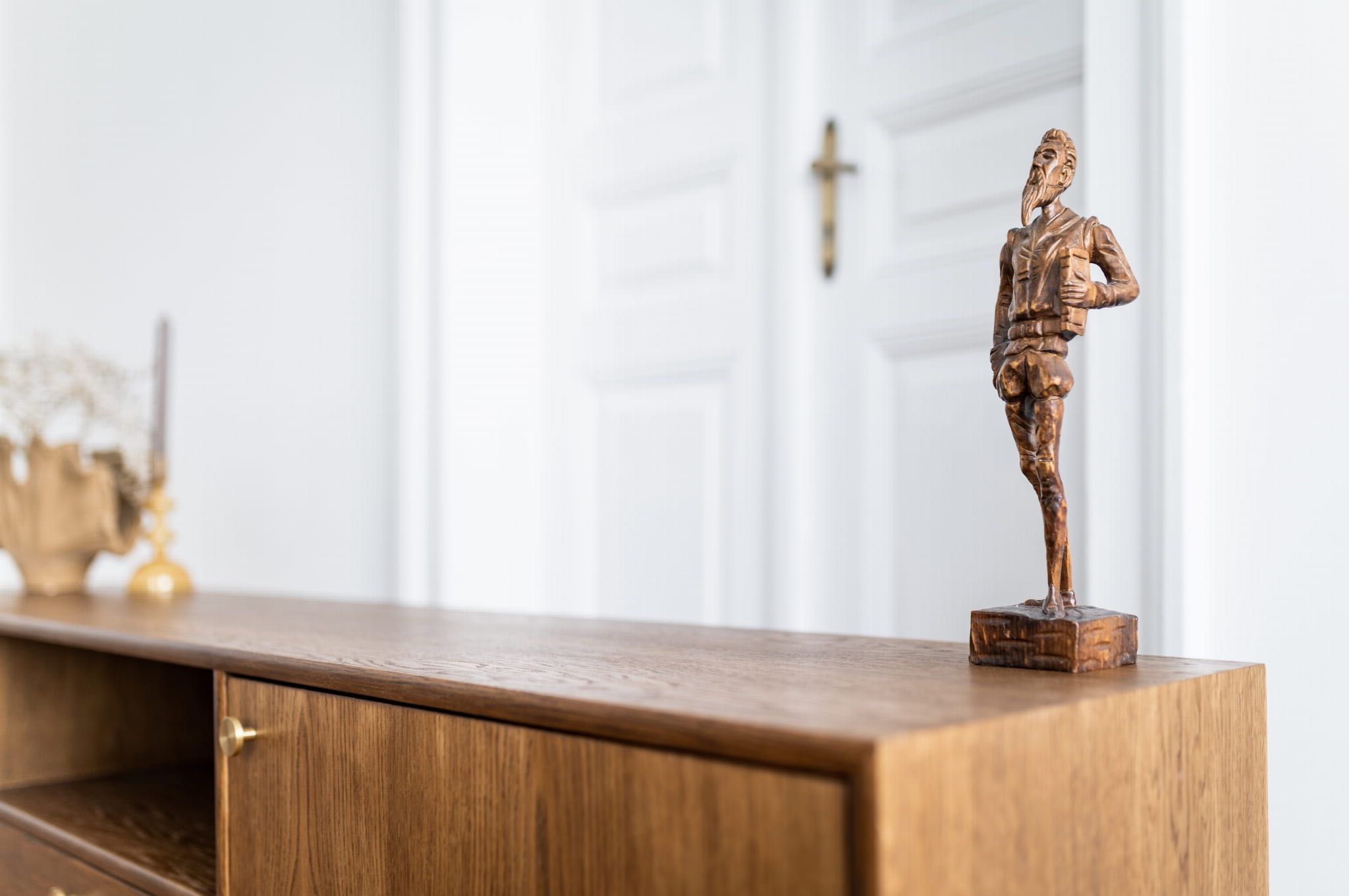 sideboard komoda RIBE II Vintage drewniana duński styl