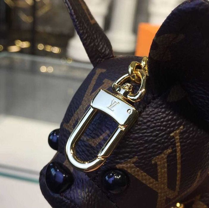 Porta-Chaves Louis Vuitton "Dog Edition" Novo