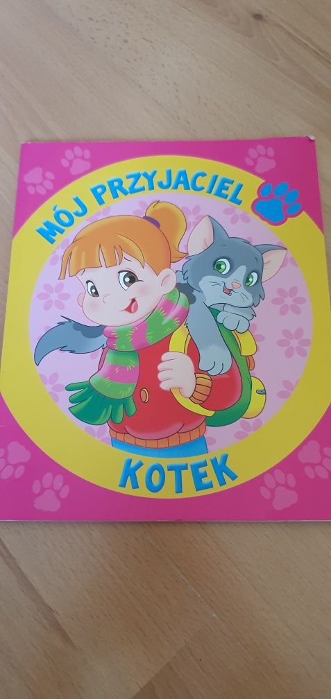 Książka dla dzieci Mój przyjaciel kotek