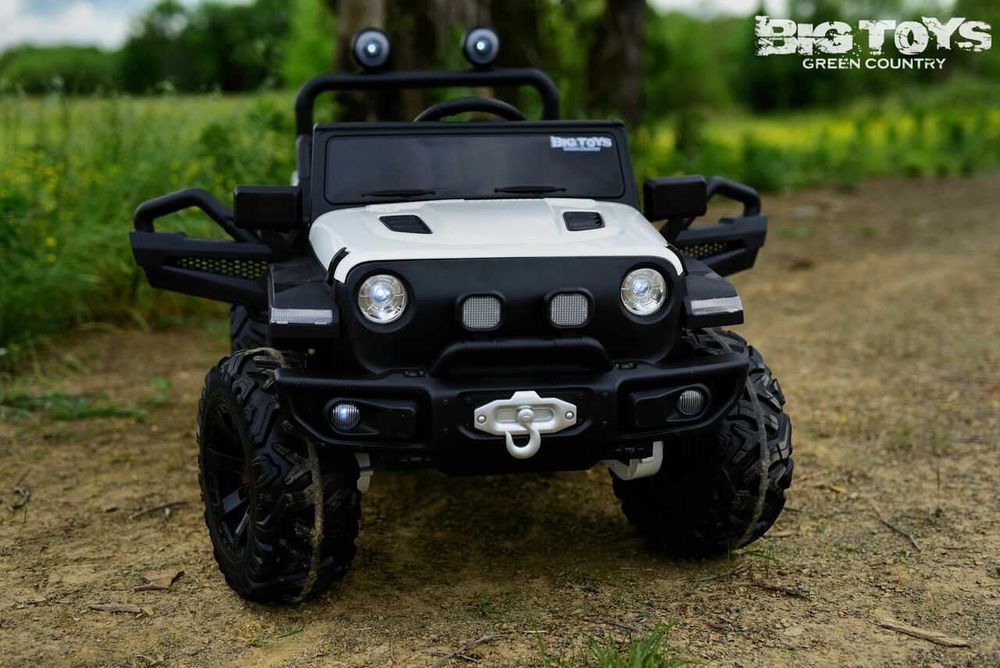 Duży i mocny JEEP na akumulator 4x4 NOWOŚĆ Auto z reduktorem