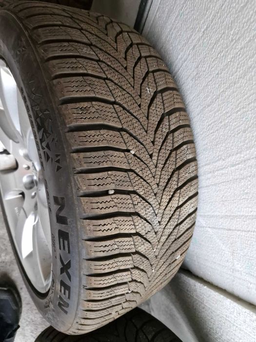 Kola BBS 17" z oponami zimowymi bmw