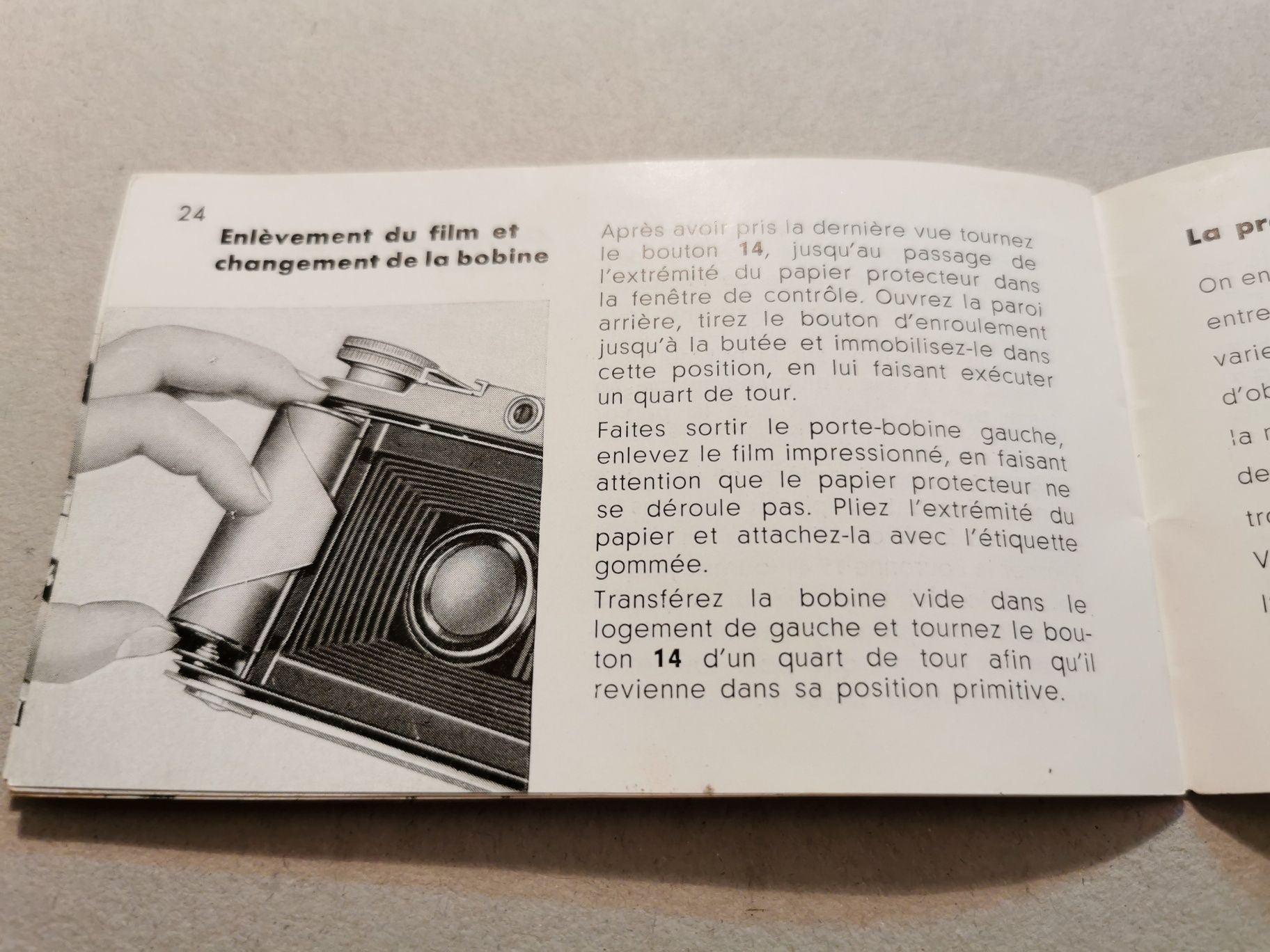 Manual de instruções Voigtlander Bessa I