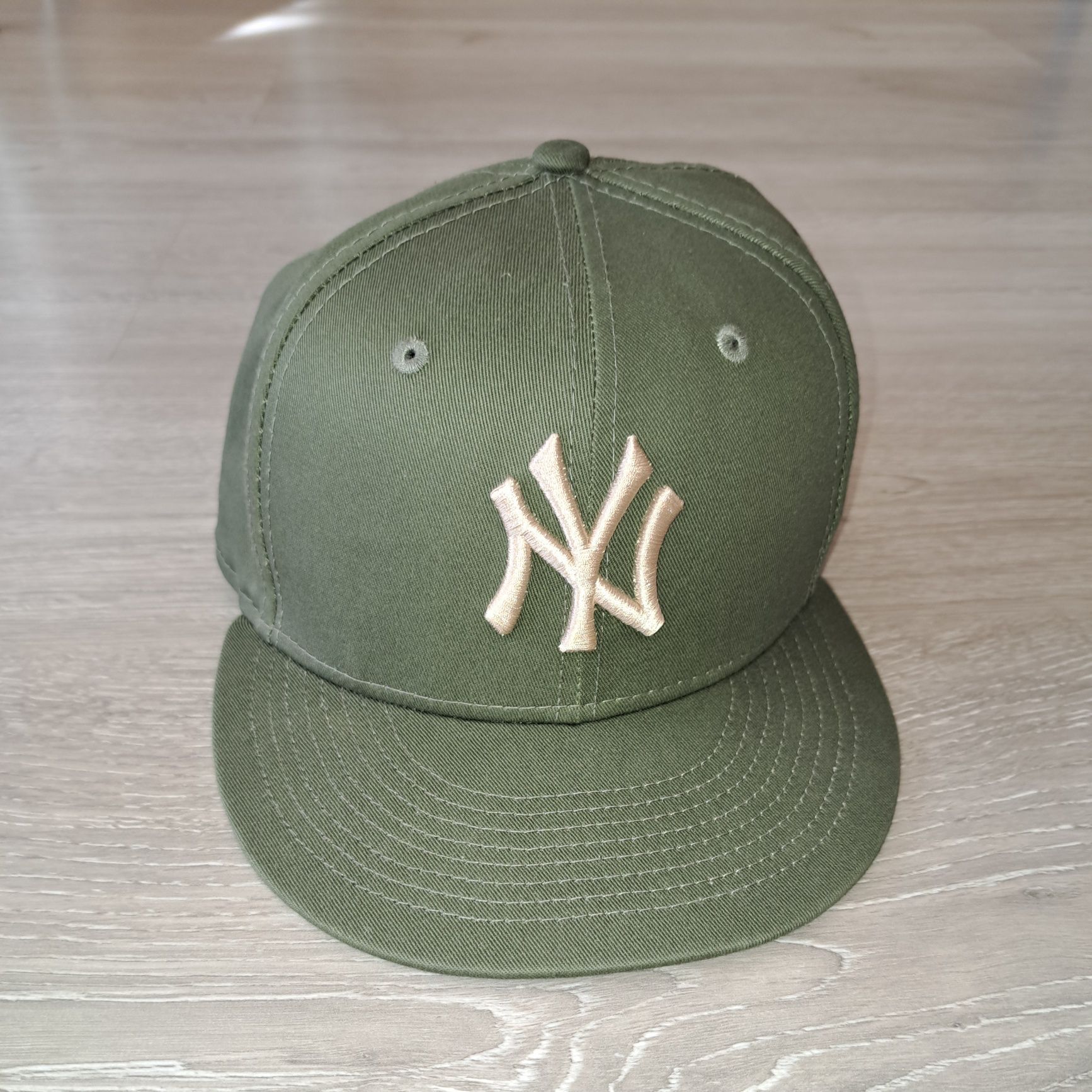 New Era czapka z daszkiem bejsbolówka khaki zielona okazja !!!