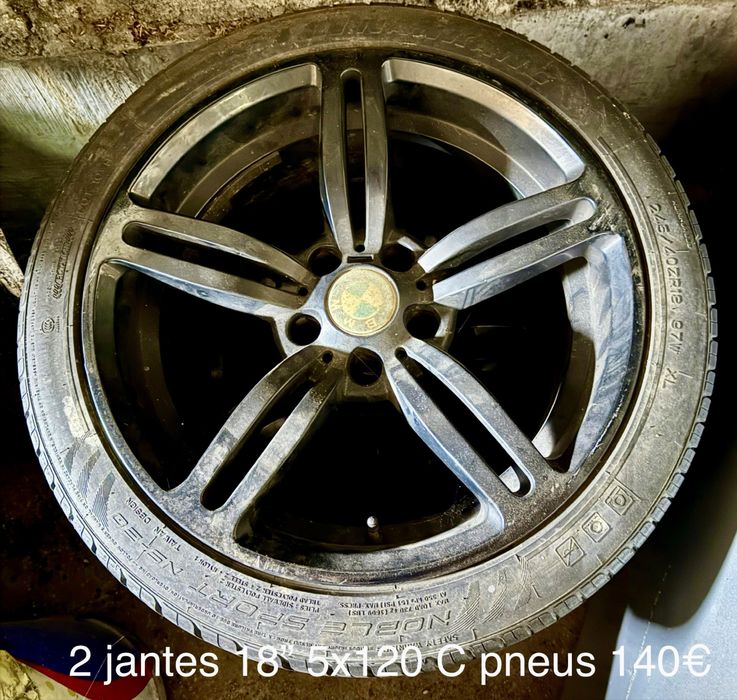 4 jantes bmw 16” furação 5x120