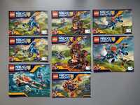 Lego instrukcja Nexo Knights - zestaw 13 instrukcji