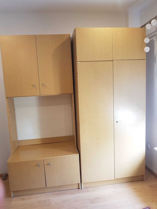 Segmenty meblowe - szafa, regał, słupek