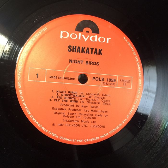 Vinil: Shakatak - Night birds 1982