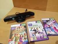 Kinect Xbox 360 + 3 jogos