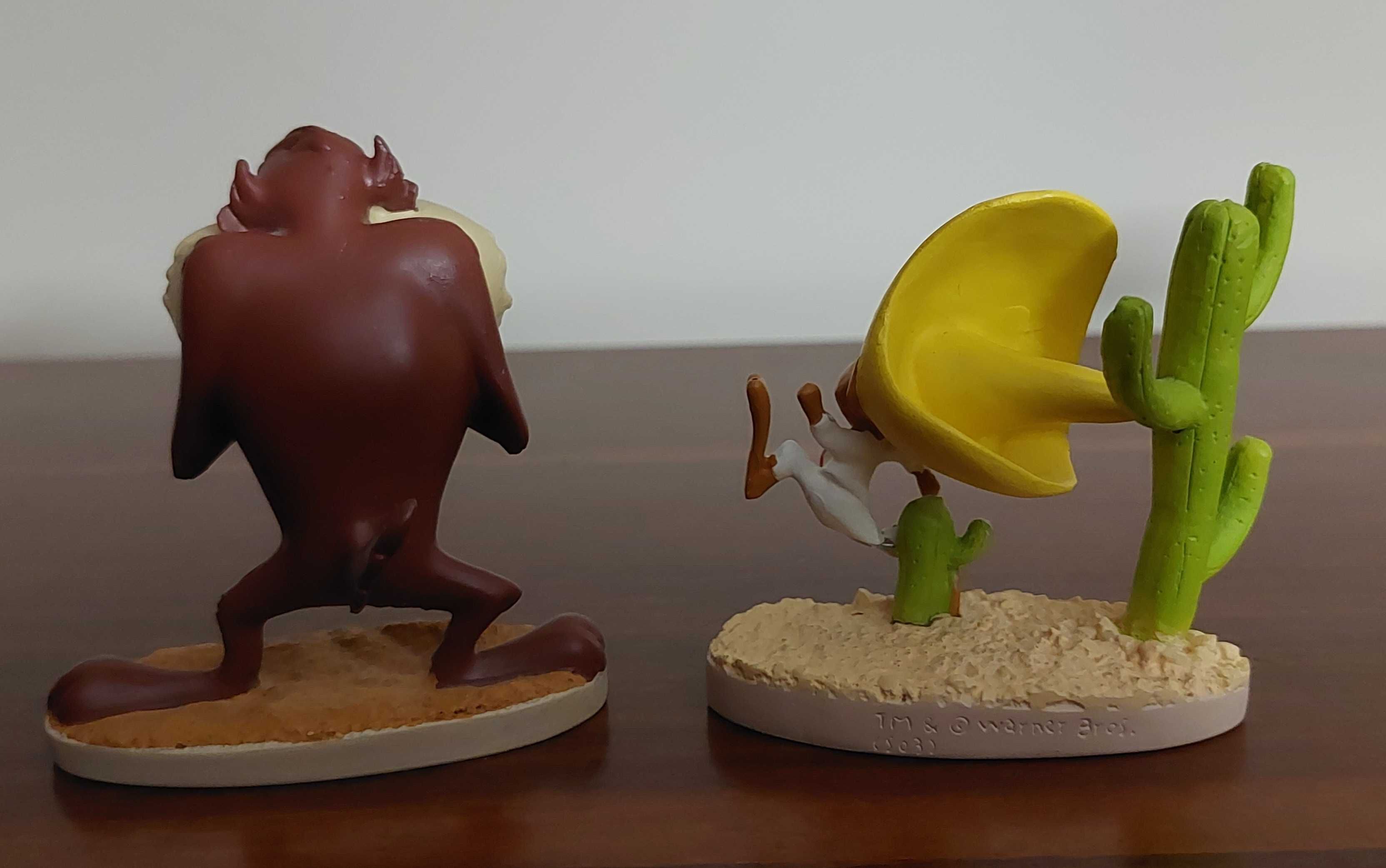 2 Bonecos em Resina. Monstro da Tasmânia e Speedy González