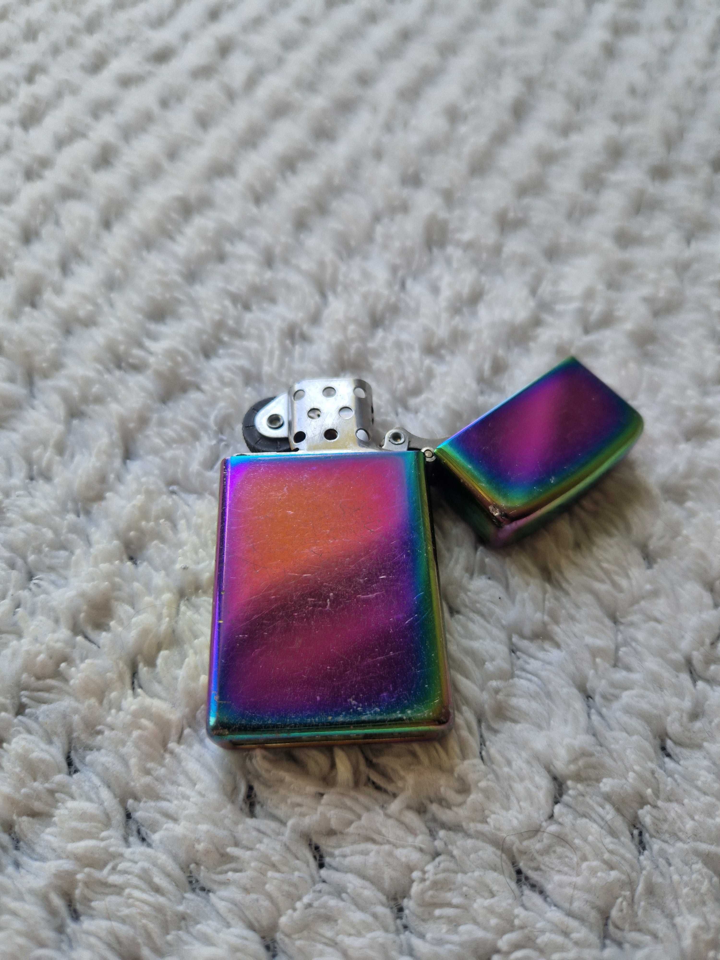 zapalniczka zippo slim spectrum - tęczowa