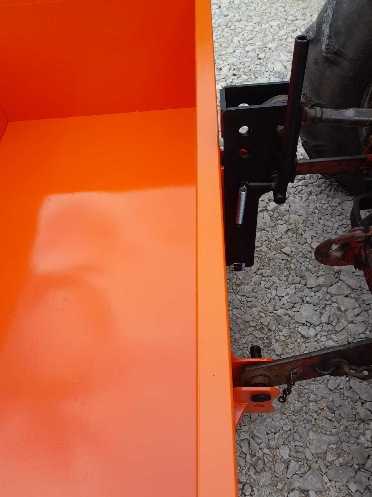 Skrzynia transportowa tuz na tył traktora lemiesz kiper nowa solidna