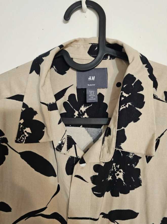 H&M koszula męska slim fit, rozmiar S