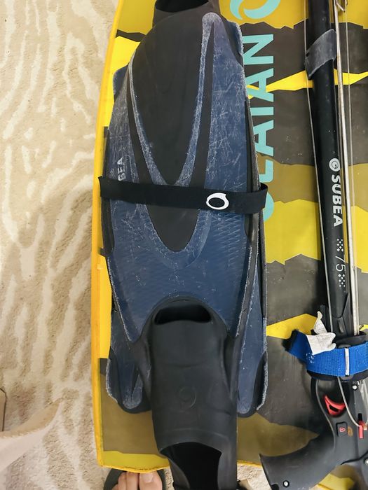 Venda de material de caça submarina  usado 5 vezes