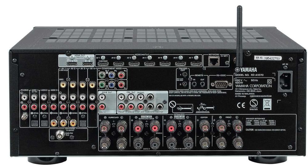 Amplituner YamahaRXA 1070 MusicCast Bluetooth Spotify wzmacniacz 4K