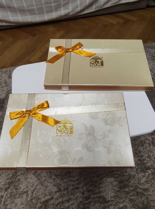 Фарфорове блюдо "Swarovski"  31x18 см  (2 штуки)