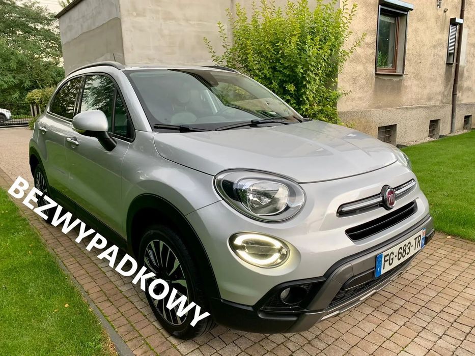 Fiat 500X BEZWYPADKOWY! Kamera; AUTOMAT; 150 KM; możliwa zamiana na tańszy;