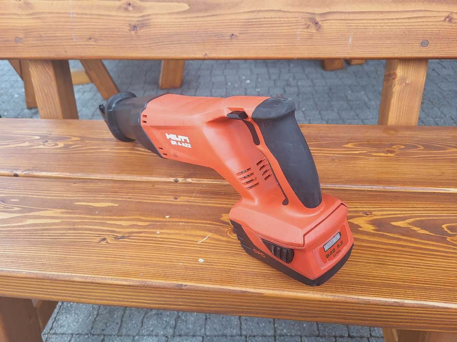 Piła Szablasta Hilti SR 4-A22 Lisi Ogon Lisica Aku. 4.0Ah