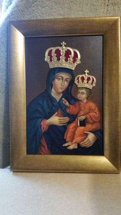 Obraz  .Ikona  wykonany  ręcznie  olej