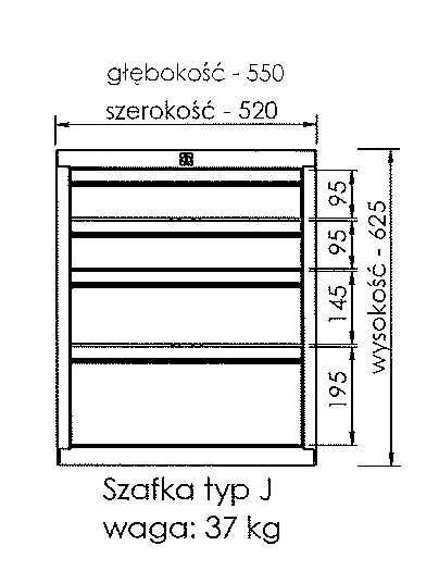 Stół warsztatowy narzędziowy roboczy ślusarski mocny