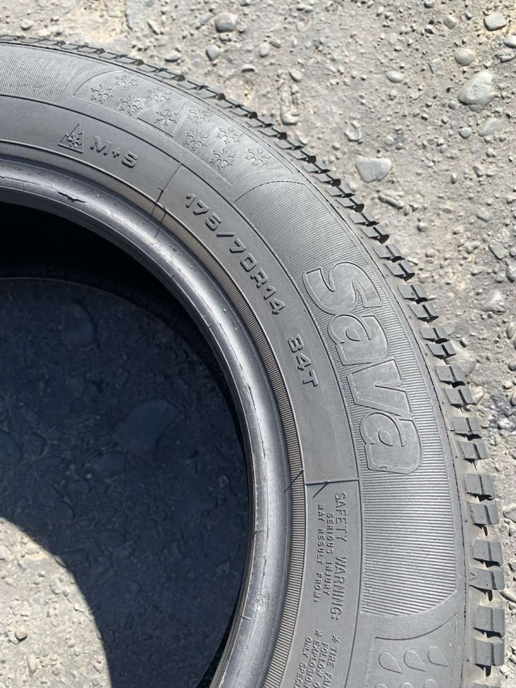 Шини 175/70 R14 пара Sava 2021p всесезон 7,8мм