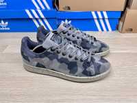 Кеды кроссовки Adidas Stan Smith Camo серые 44