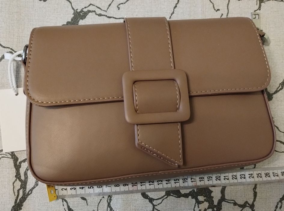 Клатч коричневий