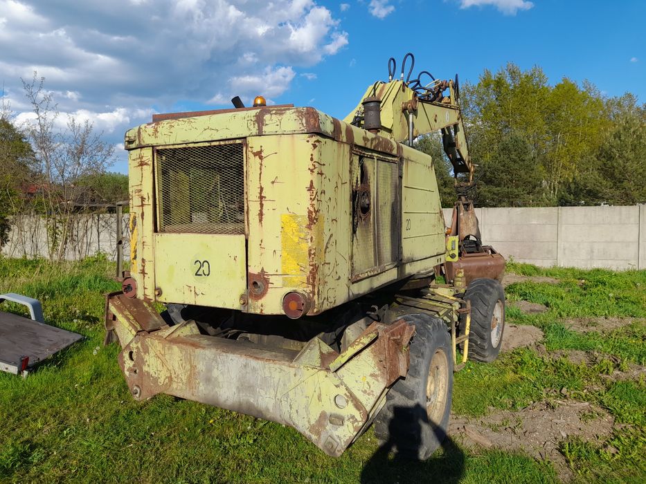 Koparka fortschritt t174 części ładowarka części