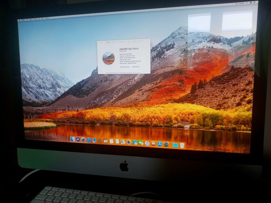 Apple iMac , 27 cali / Intel i7 /16GB DDR3/ dysk 2TB