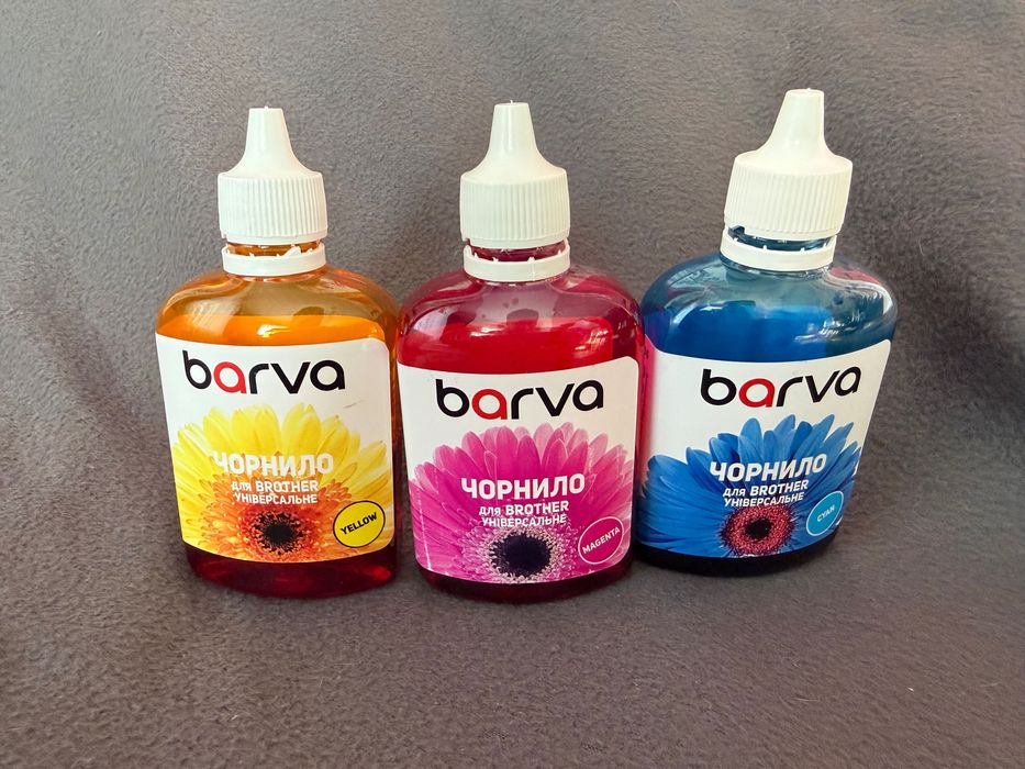 Чорнила для Brother універсальні №5 90 г, водорозчинні Barva [100 грн]