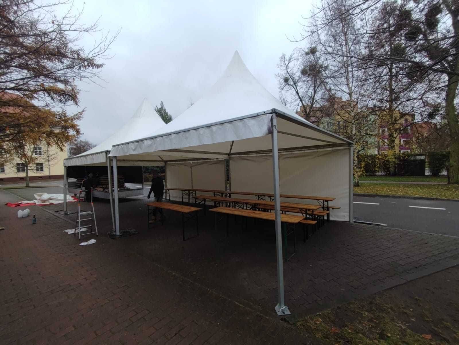 Namiot pawilon eventowy plenerowy Pol-Plan wysoki